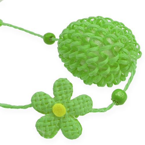 Floristik24 Guirnalda de pascua verde 120cm