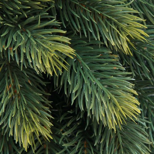 Floristik24 Corona festiva de abeto artificial - colores verdes naturales, 50 cm - para interior y exterior