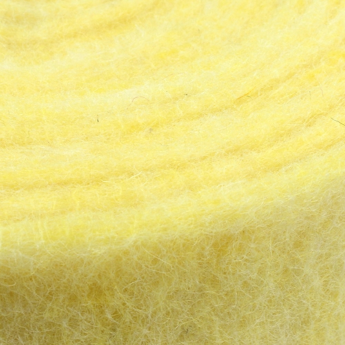Cinta de fieltro amarillo claro 15cm 5m