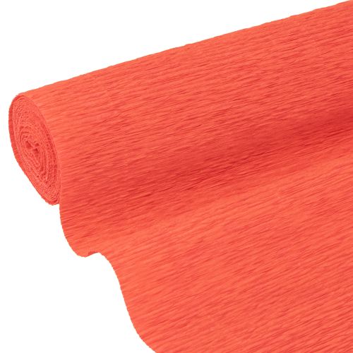 Papel crepé para floristería, papel crepé para floristería, rojo, 50×250 cm, 5 unidades