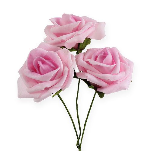  Rosa de espuma Ø 6cm morado claro 27 piezas - comprar barato  en línea
