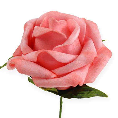 Floristik24 Rosa foam Ø 6cm rosa 27p