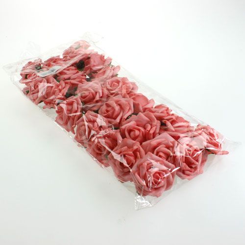 Floristik24 Rosa foam Ø 6cm rosa 27p