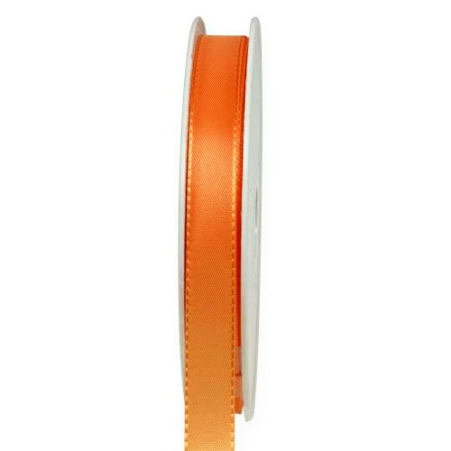 Floristik24 Cinta de regalo y decoración 15mm x 50m Naranja