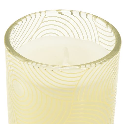 Artículo Set de regalo con velas aromáticas en vaso con aroma a vainilla
