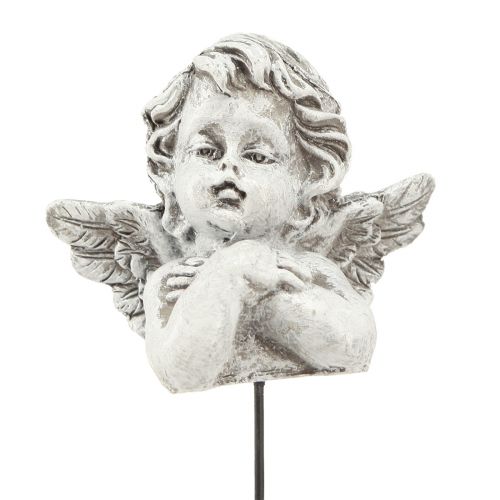 Artículo Decoración de tumba ángel en un palo decoración para arreglo 5,5 cm 4 piezas