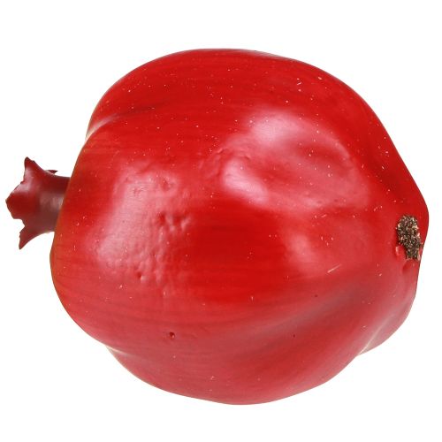 Artículo Granada fruta decorativa decoración de ventana roja artificial 10,5 cm