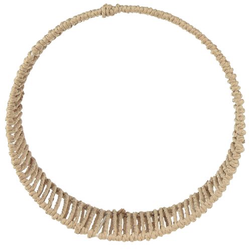 Floristik24 Anillas decorativas de yute para colgar Ø 29 cm - diseño natural para un diseño creativo de paredes 2 piezas