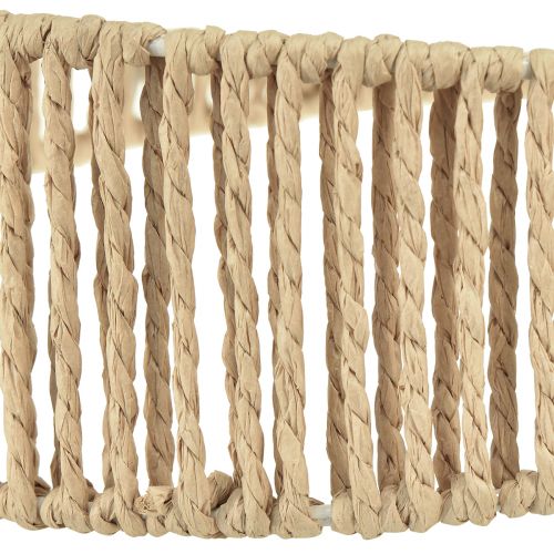 Floristik24 Anillas decorativas de yute para colgar Ø 29 cm - diseño natural para un diseño creativo de paredes 2 piezas