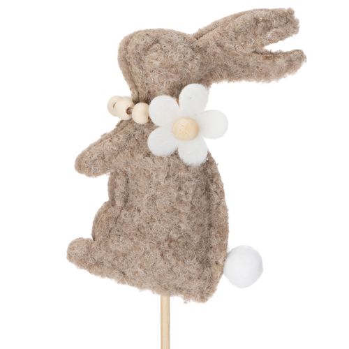 Figura decorativa de conejo de Pascua para decoraciones primaverales y acentos de temporada, 42 cm, 8 piezas