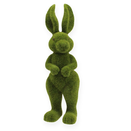 Floristik24 Conejito de pascua verde oscuro 44cm