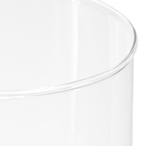Floristik24 Jarrón alto de cristal florero cónico cristal 30cm Ø10,5cm