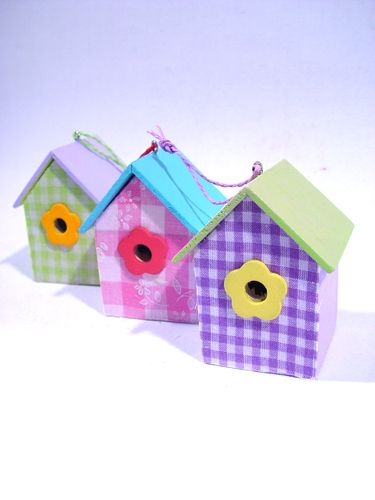 Pajareras para colgar 9cm 6pcs. especie | Floristik24.es