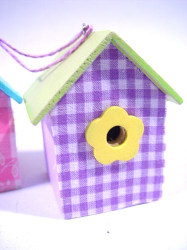 Pajareras para colgar 9cm 6pcs. especie | Floristik24.es