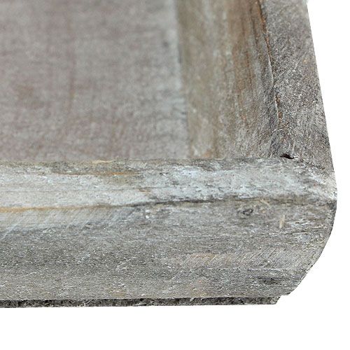 Artículo Cuenco de madera gris claro 35cm x 11cm