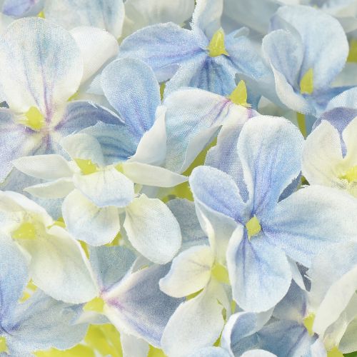 Floristik24 Hortensia artificial azul flor artificial azul Ø15,5cm 45cm