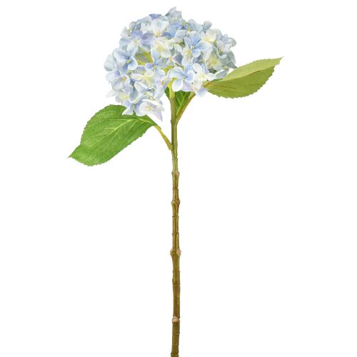 Floristik24 Hortensia artificial azul flor artificial azul Ø15,5cm 45cm