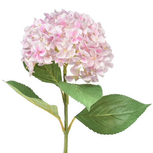 Floristik24 Hortensia artificial rosa claro flor artificial jardín flor 65cm