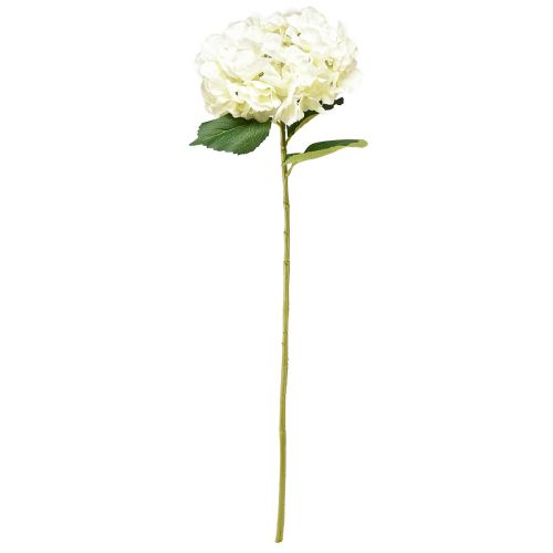 Artículo Hortensia artificial Flor decorativa gigante salmón Ø23cm L84cm