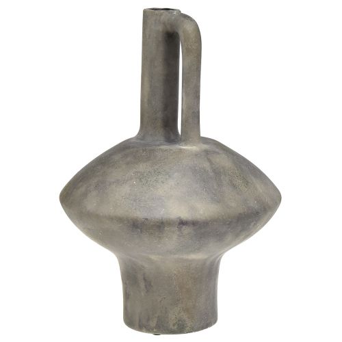 Artículo Jarrón de cerámica aspecto antiguo cerámica gris óxido Al. 27 cm