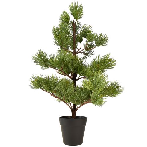 Floristik24 Mini árbol de Navidad artificial de pino en maceta verde Al. 72 cm
