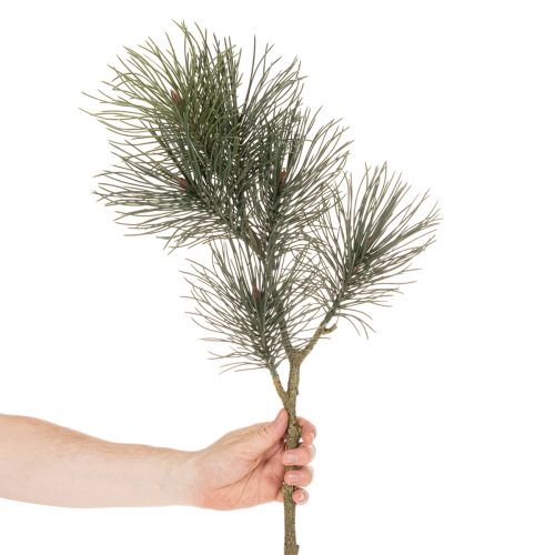 Rama de pino artificial para decoración de mesas y jarrones, 70 cm. | Floristik24.es