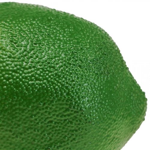 Artículo Fruta decorativa de lima artificial Fruta artificial Ø6cm L9cm