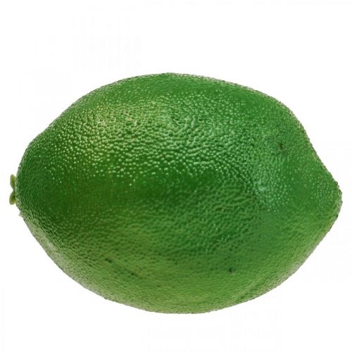 Floristik24 Fruta decorativa de lima artificial Fruta artificial Ø6cm L9cm