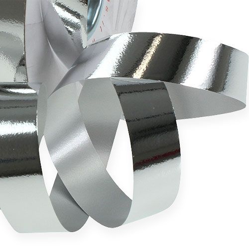 Artículo Cinta rizadora brillante 19mm 100m plata