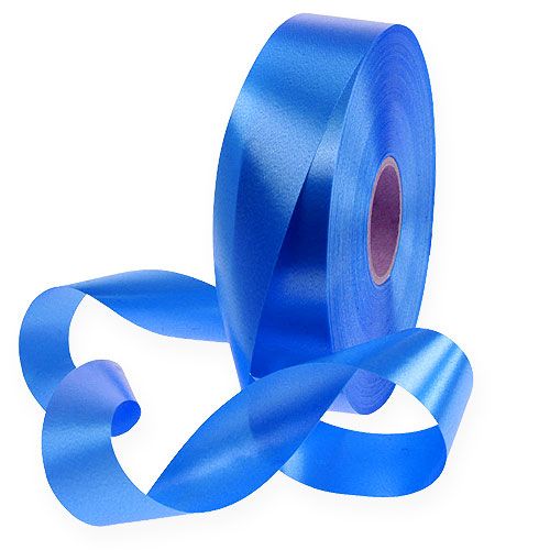 Floristik24 Cinta rizadora 30mm 100m azul