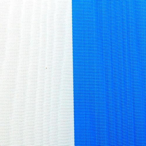Artículo Guirnalda de cintas muaré azul-blanco 150 mm