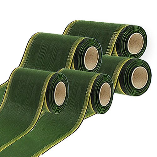 Cinta para corona Moiré verde oscuro