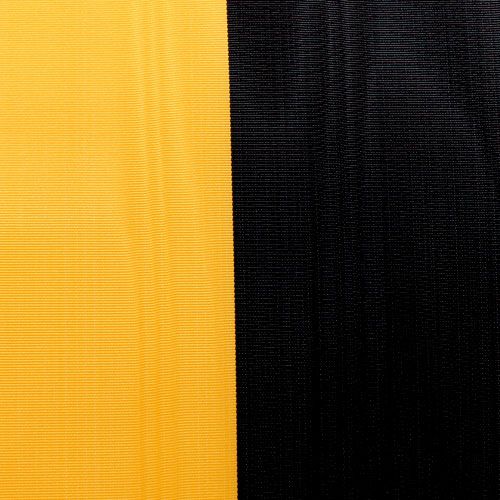 Artículo Guirnalda de cintas muaré amarillo-negro 150 mm