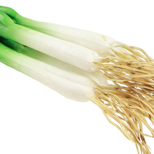 Artículo Cebolletas artificiales vegetales decorativos L30cm 4 piezas