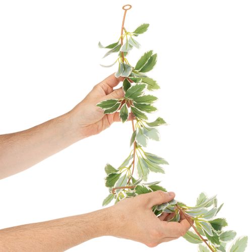 Guirnalda artificial con hojas variadas, 175 cm | Floristik24.es