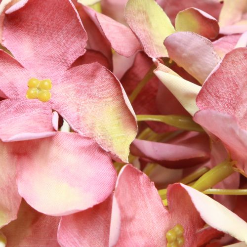 Artículo Hortensia Artificial Grande Rosa Malva Ø15cm L58cm 2ud