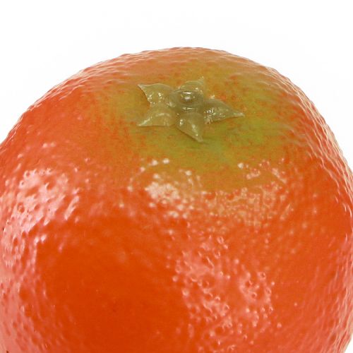 Artículo Mandarinas artificiales en red fruta decorativa Ø5cm 12 piezas