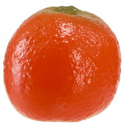 Artículo Mandarinas artificiales en red fruta decorativa Ø5cm 12 piezas