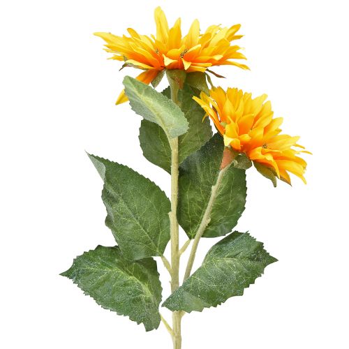 Floristik24 Girasoles artificiales amarillo 80cm