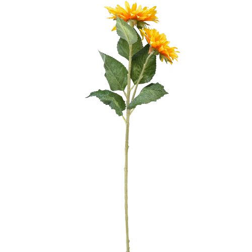 Floristik24 Girasoles artificiales amarillo 80cm