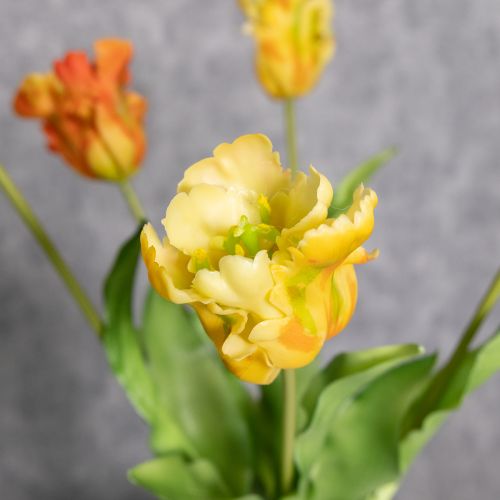 Artículo Tulipanes artificiales para una elegante decoración de salón y ocasiones primaverales, 53 cm
