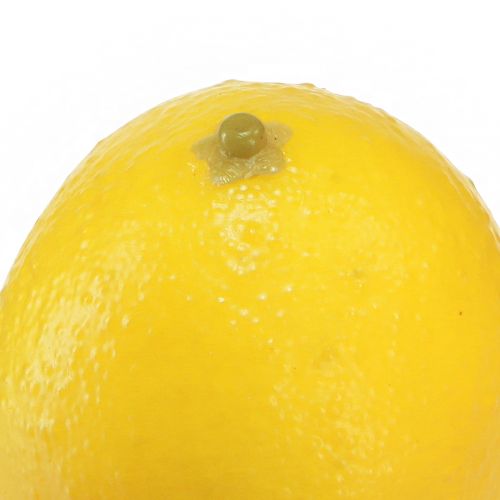 Artículo Fruta decorativa de limón artificial Ø4,5cm H6,5cm 12 piezas
