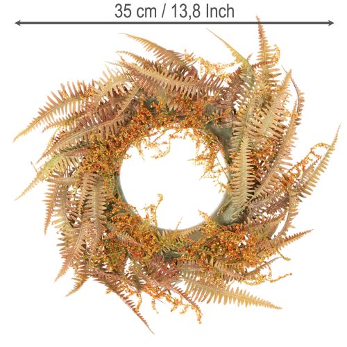 Guirnalda de helechos artificiales para mesa y puerta, 35 cm. | Floristik24.es