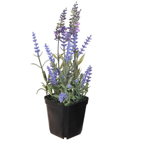 Artículo Lavanda Artificial en Maceta Plantas Artificiales con Floración 25cm