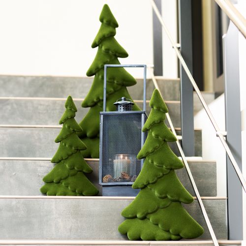 Artículo Árbol de Navidad artificial abeto verde flocado 45cm