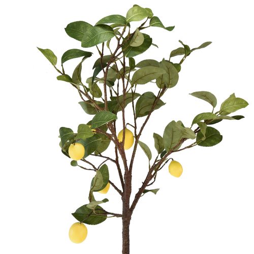 Floristik24 Limonero artificial en maceta amarillo 90cm