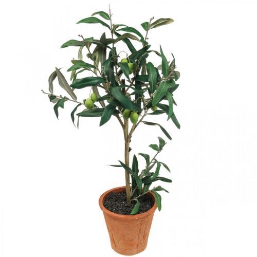 Floristik24 Olivo artificial en maceta Planta artificial Olivo H63.5cm