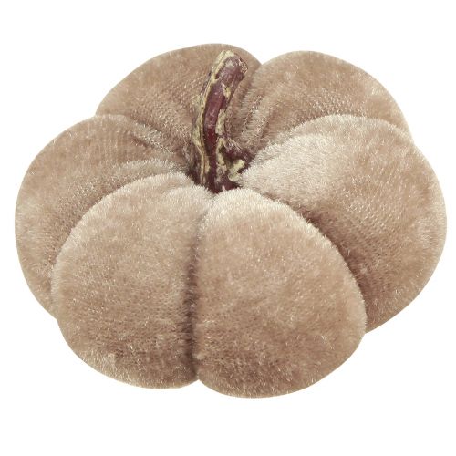 Artículo Calabaza decoración tela calabazas amarillo beige rojo marrón Ø7cm 9 piezas
