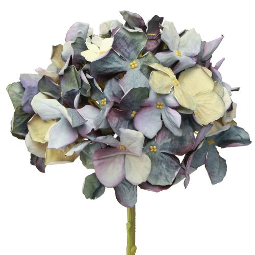 Artículo Flores artificiales en hortensia azul grande Ø15cm L58cm 2ud