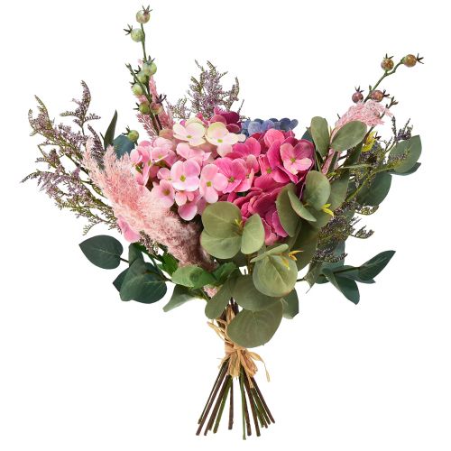 Ramo de flores artificiales hortensias artificiales flores artificiales 50cm